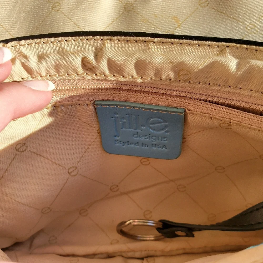 Jill-e Essential Smart Purse Black Crossbody Bag RFID Protection Classic Handbag - Picture 6 of 7